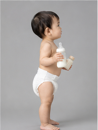 BABY-SAN side view